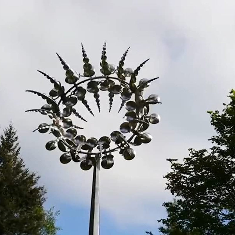 Magical Metal Windmill Spinner