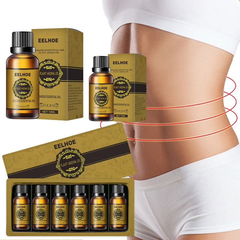 Belly Drainage Ginger Oil - Swell Reduction (6bottles 10ml)