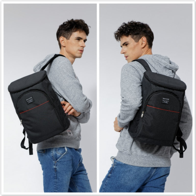20L Thermal Backpack Waterproof Thickened Cooler Bag Large Insulated Bag Picnic Cooler Refrigerator Bag