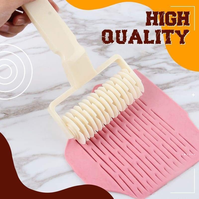 1PC High Quality Pie Pizza Cutter Pastry Bakeware Embossing Dough Lattice Roller Cutter Cake Tools Plastic