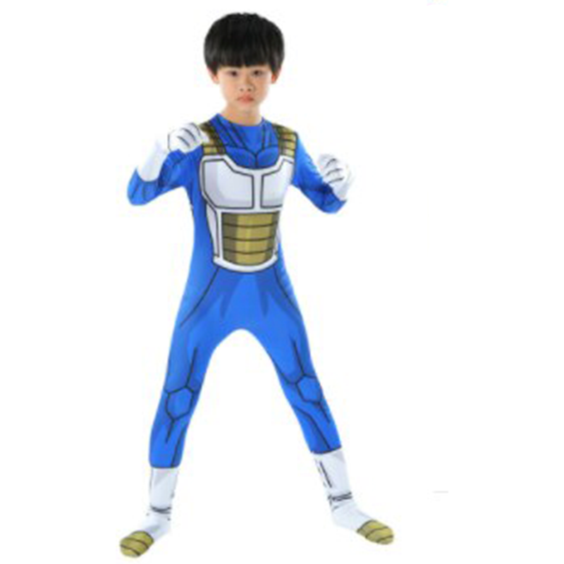 Son Goku Movie Baby Kids Vegeta Cosplay Costume Jumpsuits