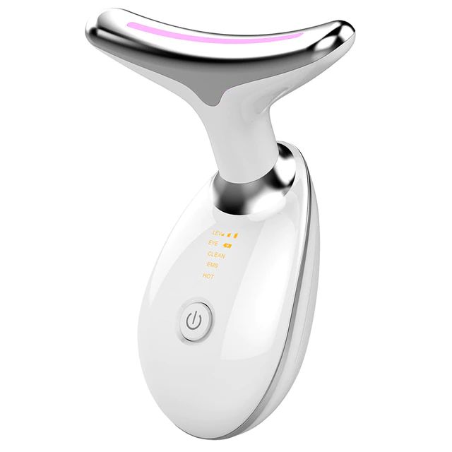 Neck Face Beauty Device - Therapy Skin Tighten Reduce Double Chin Anti Wrinkle