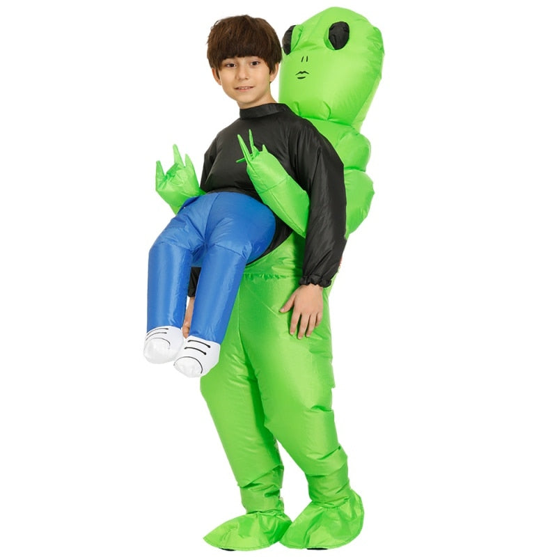 Adult Kids Alien Inflatable Costume
