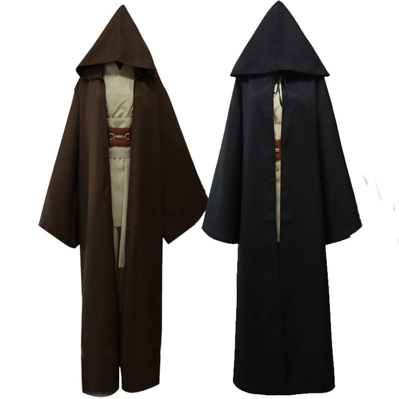 New Anime Cosplay Costume for Women Men Halloween Fancy Jedi Knight Anakin Disguise May The Force Be with You