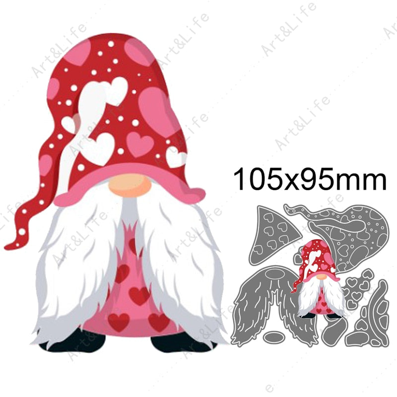 Christmas Man Cutting Dies Santa Stencil Scrapbooking  Album Mold Paper Embossing Cards New Craft Stamps and Dies