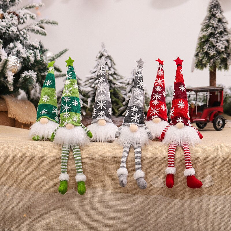 Christmas Glowing Faceless Doll Gnome Merry Christmas Decorations for Home 2021 Christmas Ornament Navidad Natal Gifts New Year