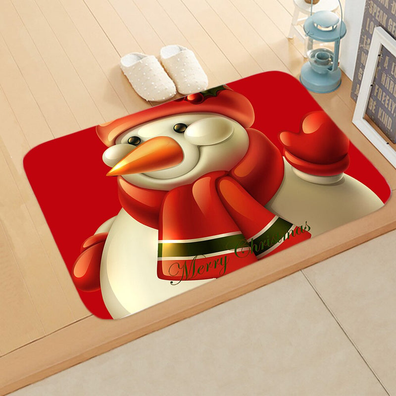 Christmas Toilet Dec  Santa Claus Bathroom Mat Christmas Toilet Seat Cover  Merry Christmas Decor For Home Noel Natal Goods