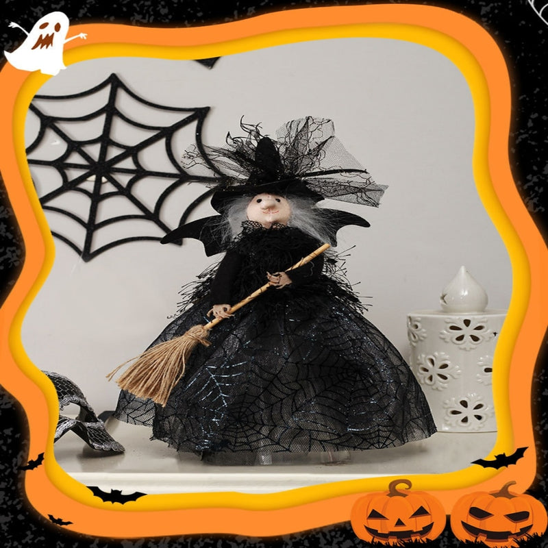 2022 Halloween Witch Doll Personalized Desktop Ornament Creative Party Decorative Props for Home Halloween Decorationes