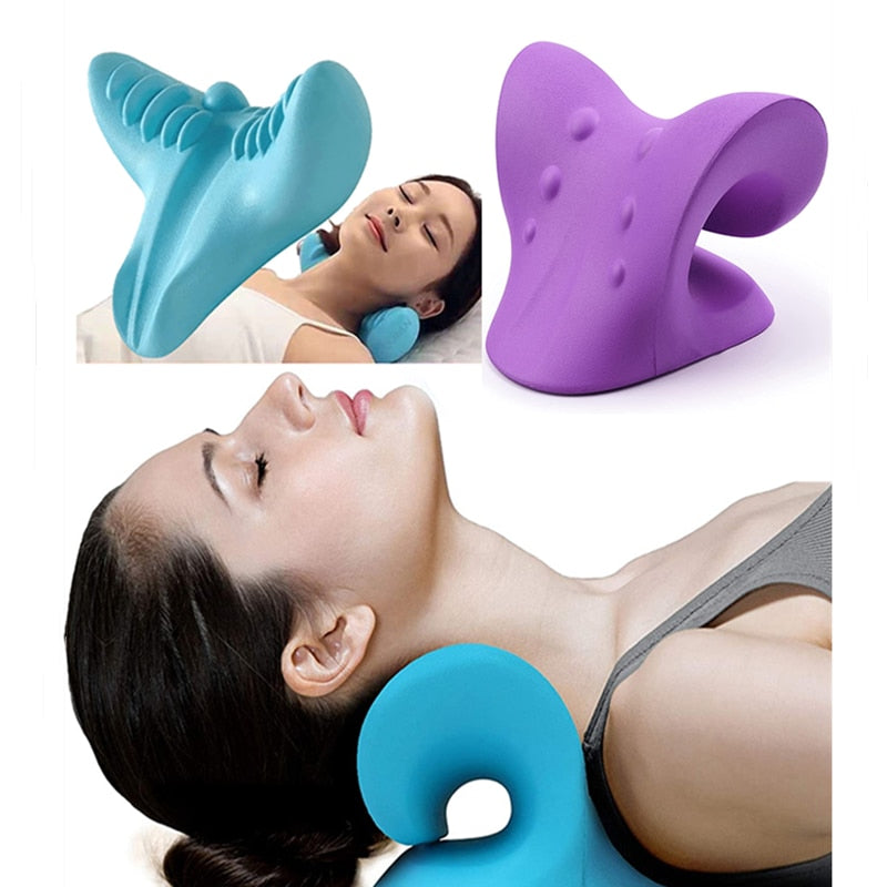 NECK AND SHOULDER STRETCHER PILLOW