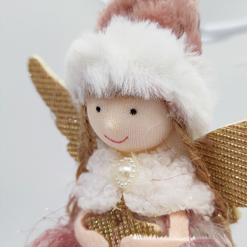 Christmas Decorations for Home Indoor - Christmas Angel Doll Ornament Navidad Natal Kerst