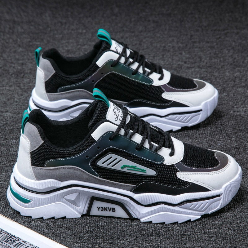 Mens Sneakers Fashion Casual Running Shoes Lover Gym Shoes Light Breathe Comfort Outdoor Air Cushion Couple Jogging Shoes