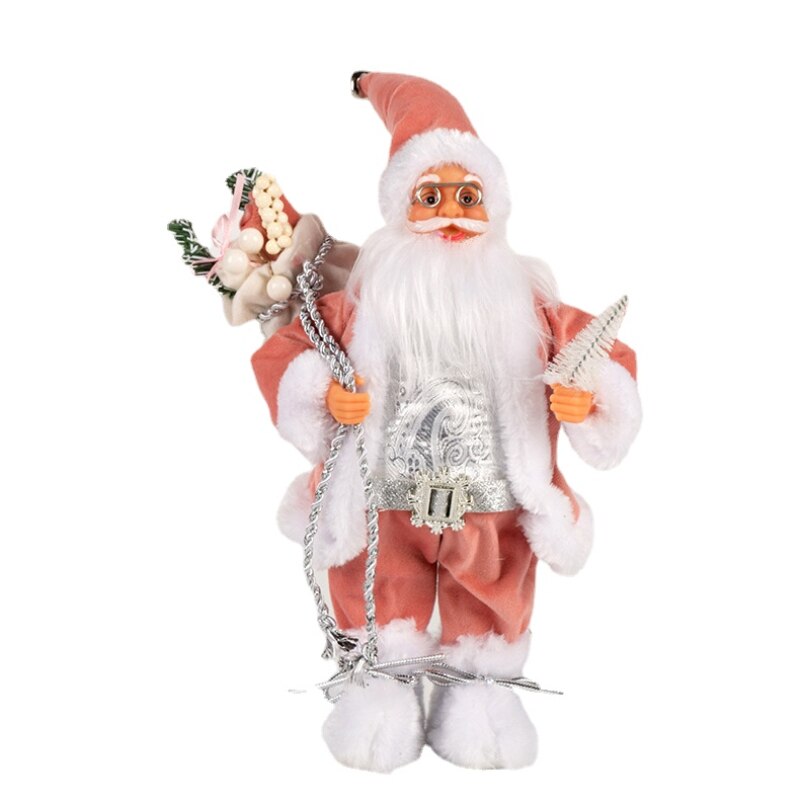30cm Santa Claus Dolls Christmas for Home Window Table Decoration Xmas Figurines Christmas Gift for Kid Gift Toys