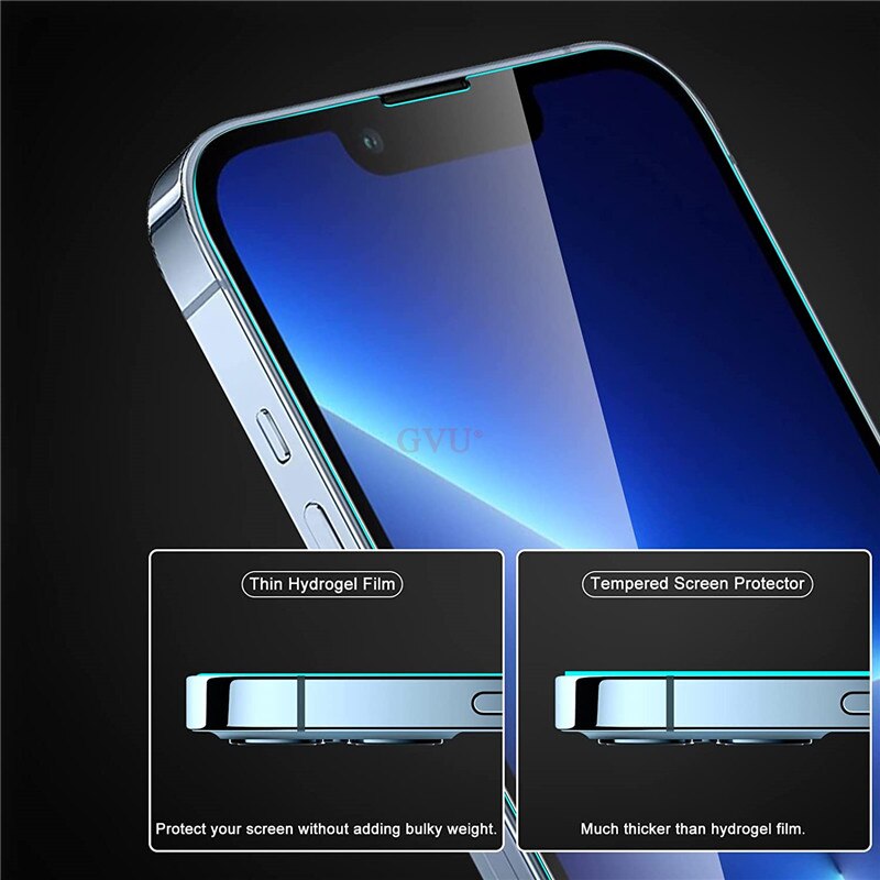 4PCS Full Cover Hydrogel Film On The For All iPhone 14 Pro Max Plus Screen Protector