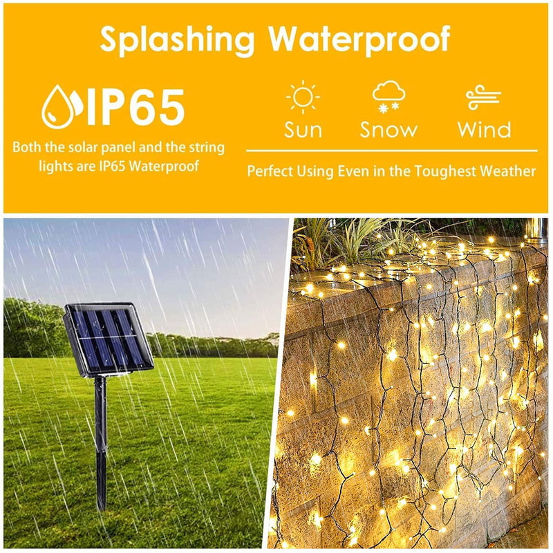 LED Solar Outdoor String Light Garland Waterproof Fairy Garden Lighting Solar Power Lamp Party Christmas Decoration 2023