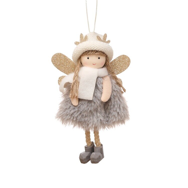 Merry Christmas Decorations For Home Christmas Angel Doll Xmas Navidad Noel Gifts Christmas Ornament New Year