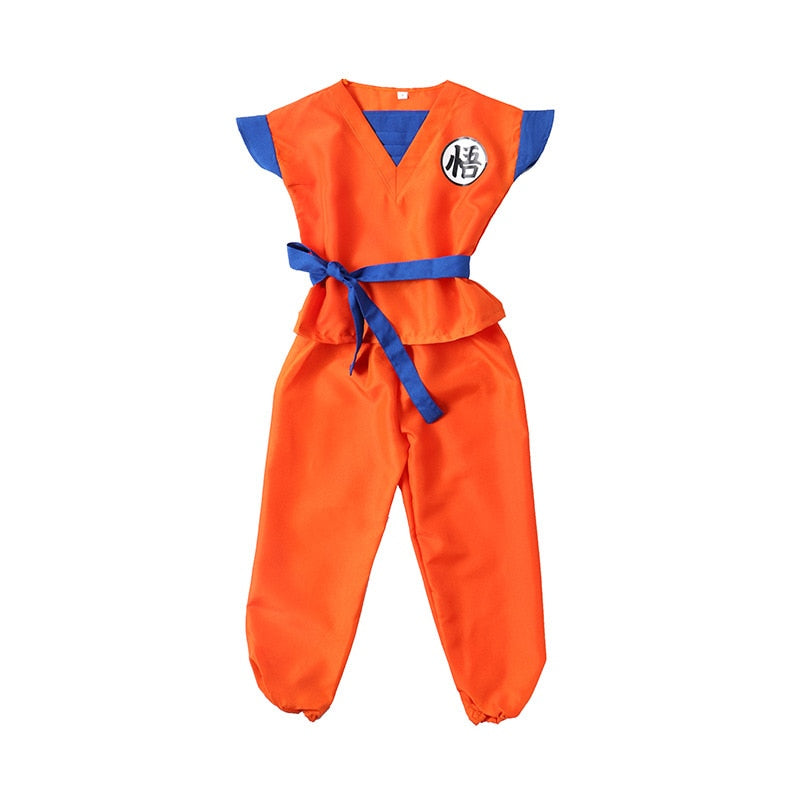 Go Ku Fancy Dress - Kid Dragon Ball Clothes Halloween Costumes