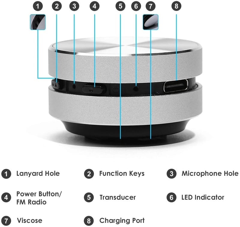 Hummingbird Sound Box Bone Conduction Bluetooth Sound Box TWS Wireless Sound