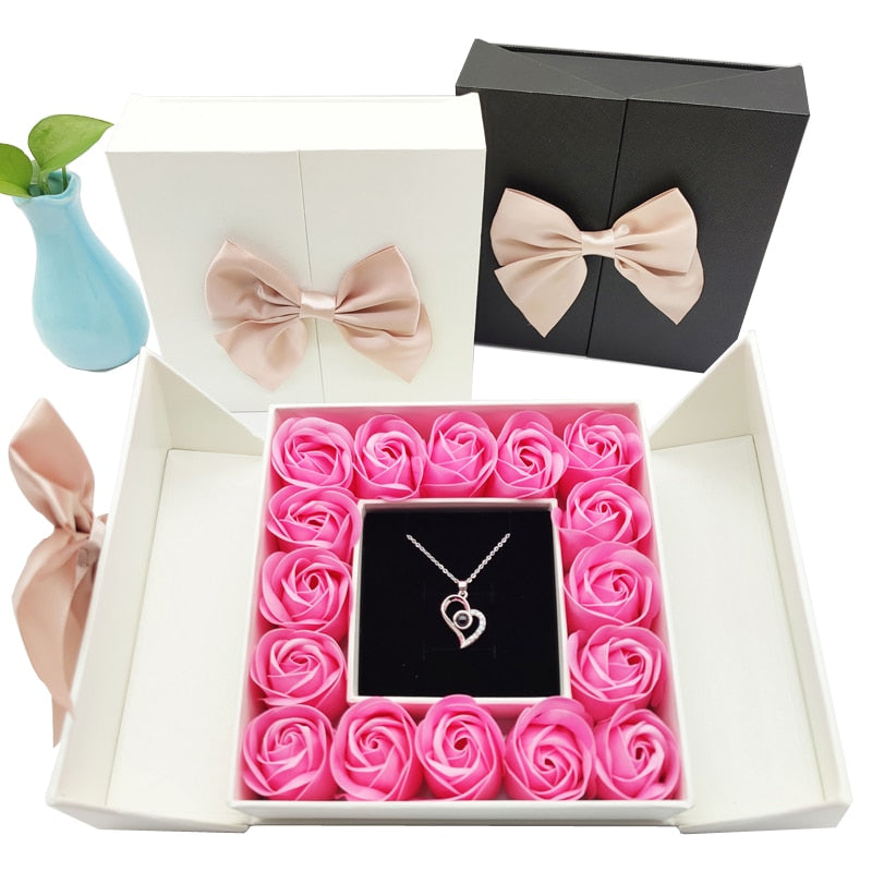 Gift Box Event Party Favors Wedding Birthday Rose Flower Christmas Valentine's Day Mothers Day Girl Gifts (BEST GIFT IN 2022)