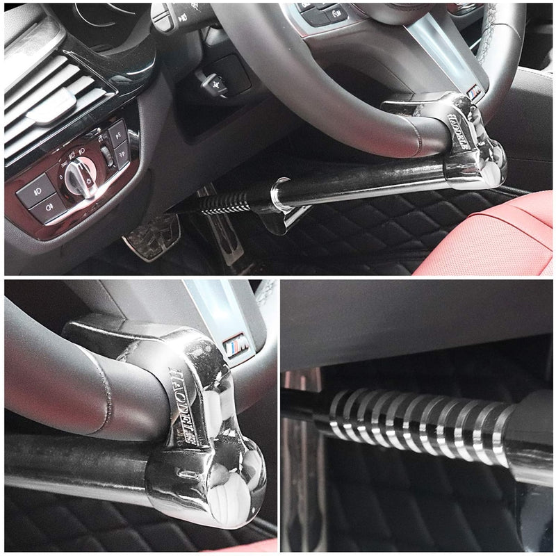 Car Steering Wheel Lock Stainless Steel - Anti Theft Device