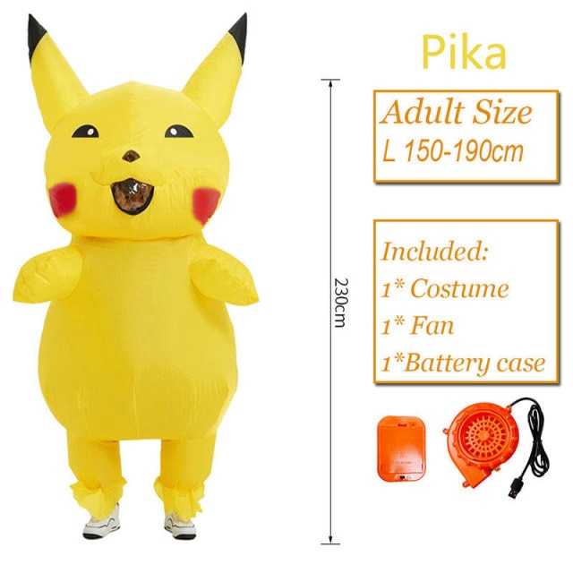 Pikachu Cosplay Costume For Halloween
