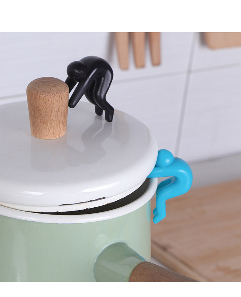 Creative Kitchen Gadget Cover Anti Overflow Device Preventer Prevent Soup Overflowing Silica Gel Kitchen Accessories