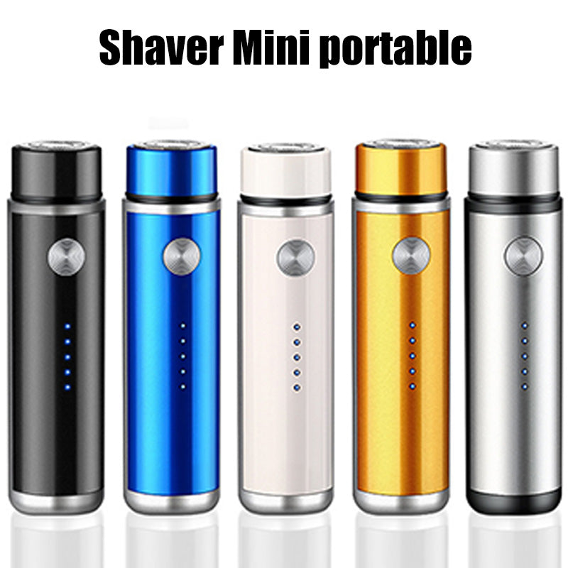 Mini Portable Men's Electric Shaver - Pocket Size Electric Razor