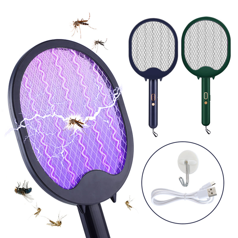 2022 New Electric Flie Swatter Mosquito Killer USB Recharge LED Lamp Trap Bug Zapper for Anti Mosquito Insect Repellent Killer