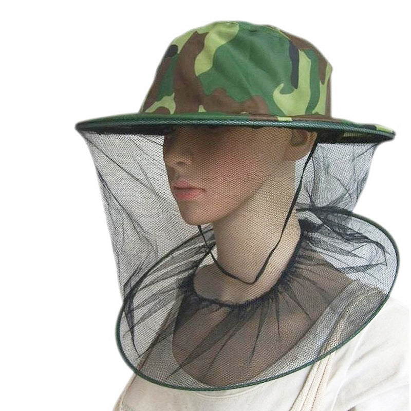 Unisex Fishing Hat Sun Cap - Insect Mosquito Net Mesh Face Fishing Hunting Protection Face Neck Cover Fishing Cap